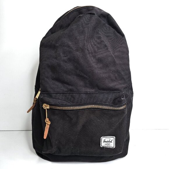 Herschel Supply Co Settlement Black Backpack - Picture 1 of 9